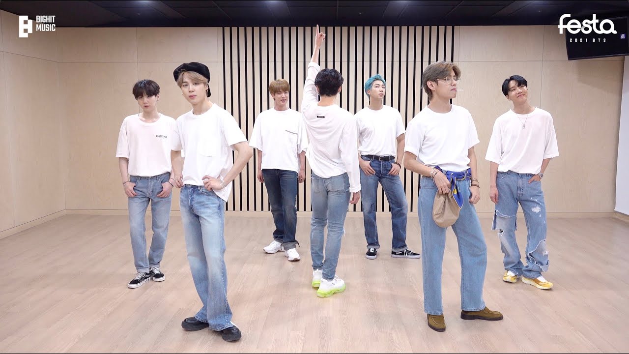 [CHOREOGRAPHY] BTS (방탄소년단) ‘Dynamite’ Dance Practice (Cute & Lovely ver.) #2021BTSFESTA - YouTube