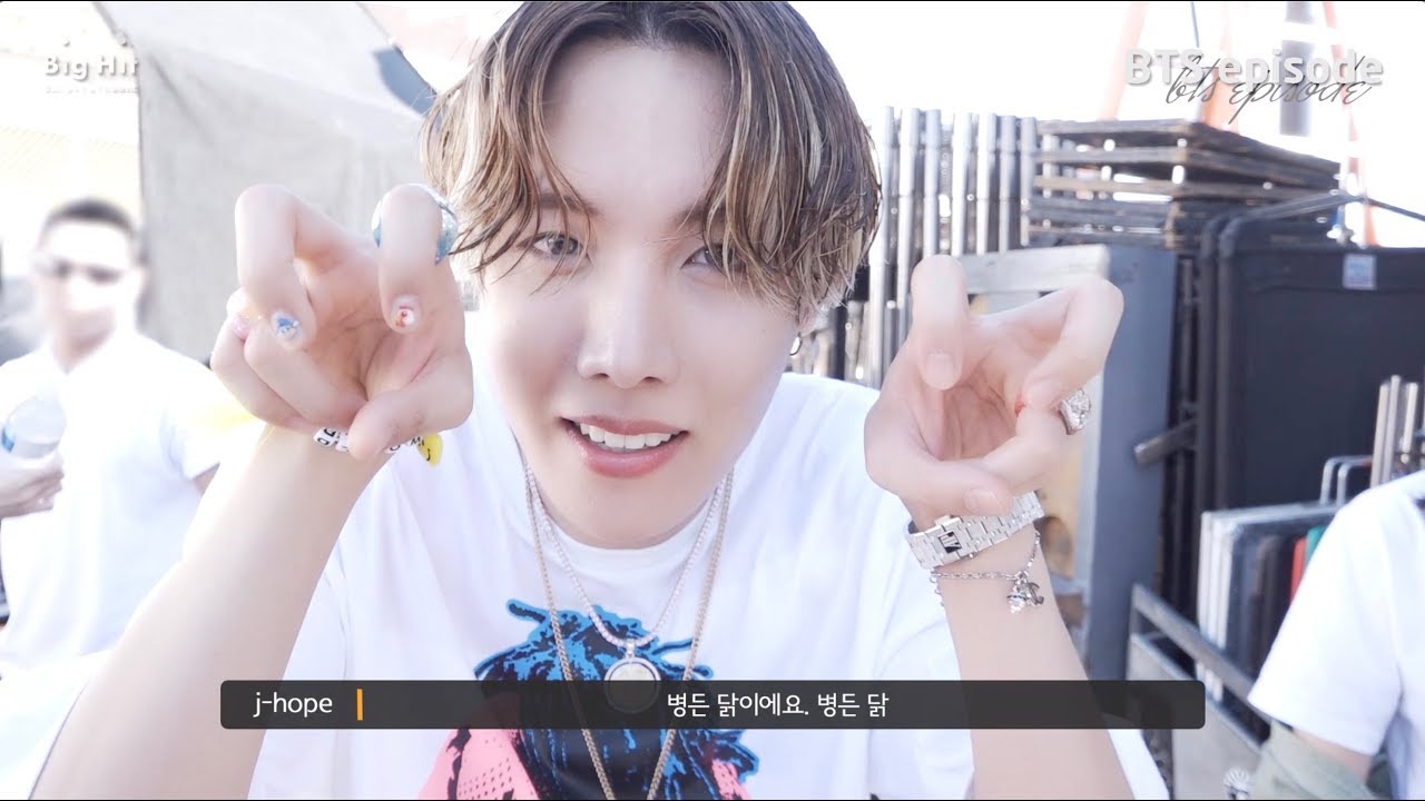 [EPISODE] j-hope 'Chicken Noodle Soup (feat. Becky G)' MV Shooting Sketch - YouTube