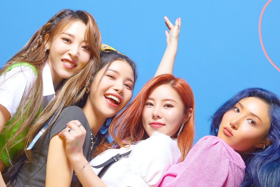 4人の美女たちで活動を行っている人気K-POPアイドルグループ