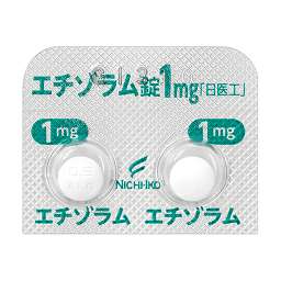 エチゾラム錠1mg「日医工」（日医工）