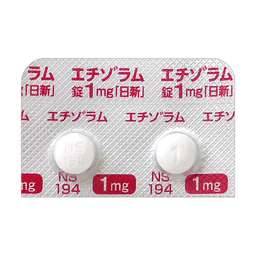 エチゾラム錠1mg「日新」（日新製薬）