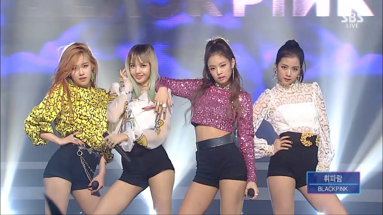 BLACKPINK​ - '휘파람(WHISTLE)' 0821 SBS Inkigayo - YouTube