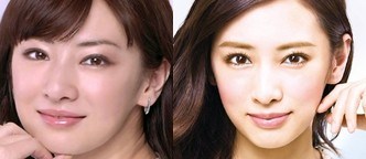 28位：北川景子のビフォー・アフター画像