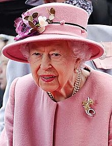 10位：イギリス君主エリザベス2世