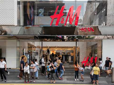 10位：H＆M