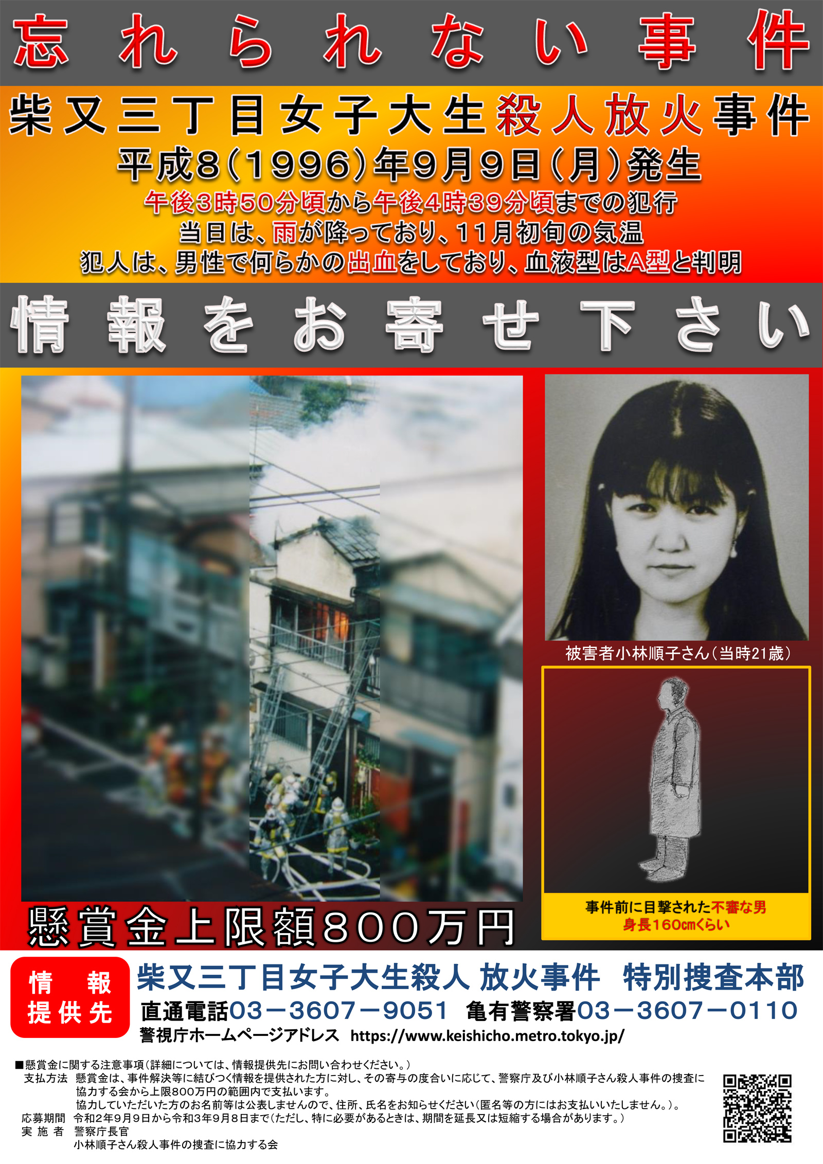 32位：柴又女子大生放火殺人事件