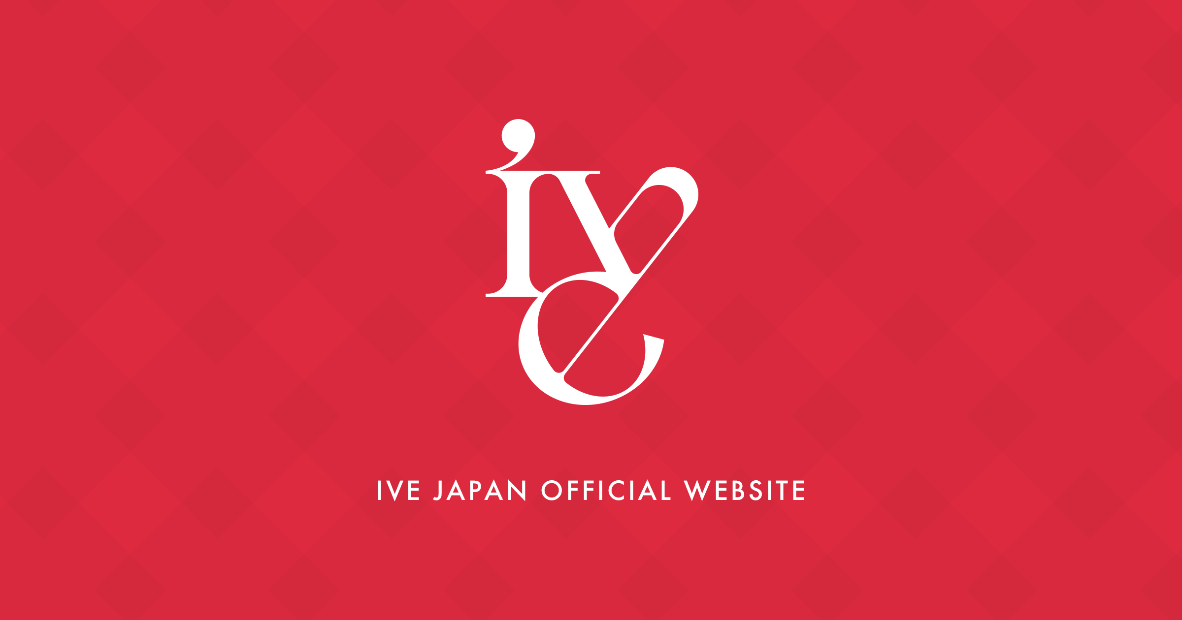 IVE JAPAN OFFICIAL SITE