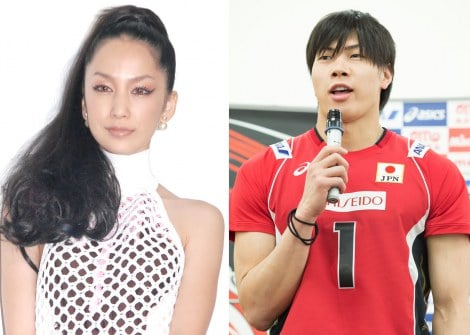 5位：清水邦広（バレーボール選手）&中島美嘉