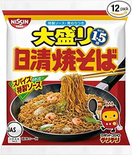 11位：大盛1.5倍 日清焼きそば