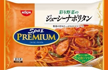 ソースに占めるケチャップの割合が高く、既製品というよりは家で作ったナポリタンみたい