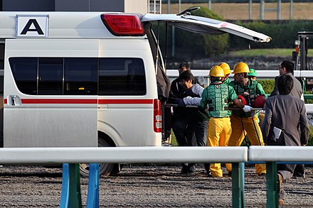 急遽騎乗が決まり事故に巻き込まれる