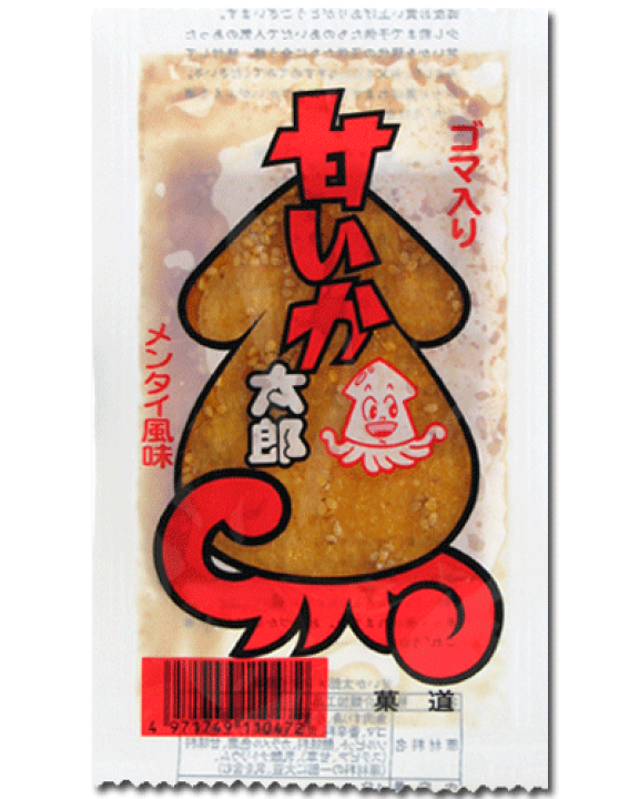 81位：菓道 甘いか太郎 メンタイ風味