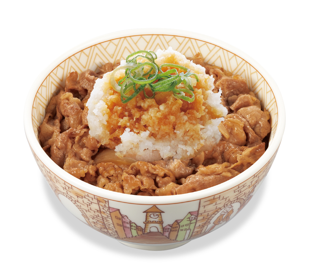 「大根おろしとポン酢の味付けが牛丼の良さを消してる」