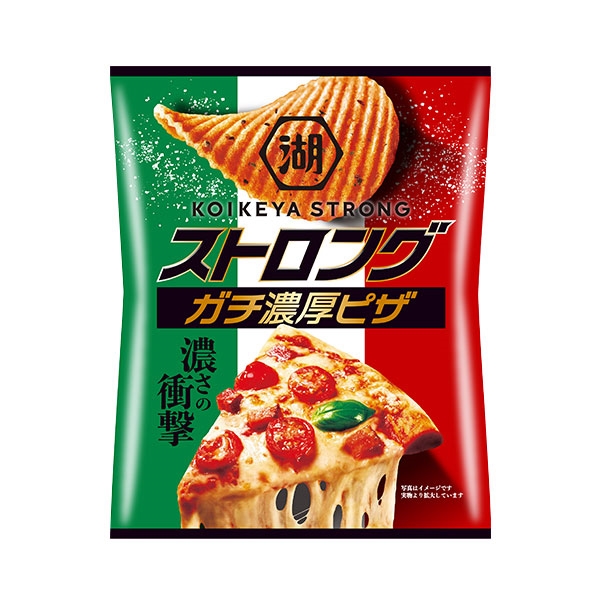 9位：湖池屋ストロング ポテトチップス ガチ濃厚ピザ