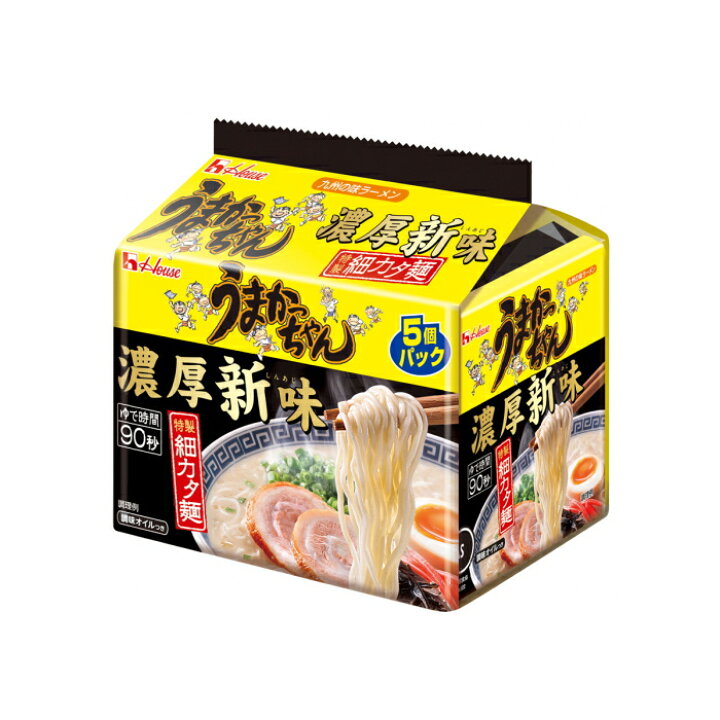 30位：ハウス うまかっちゃん 濃厚新味 特製細カタ麺