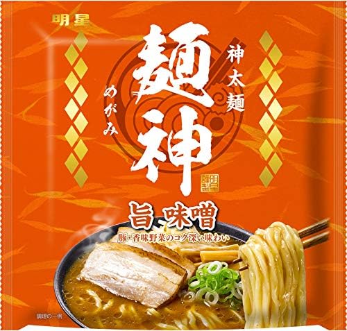 15位：明星食品 麺神 神太麺×旨 味噌