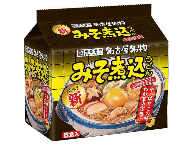 6位：寿がきや みそ煮込うどん