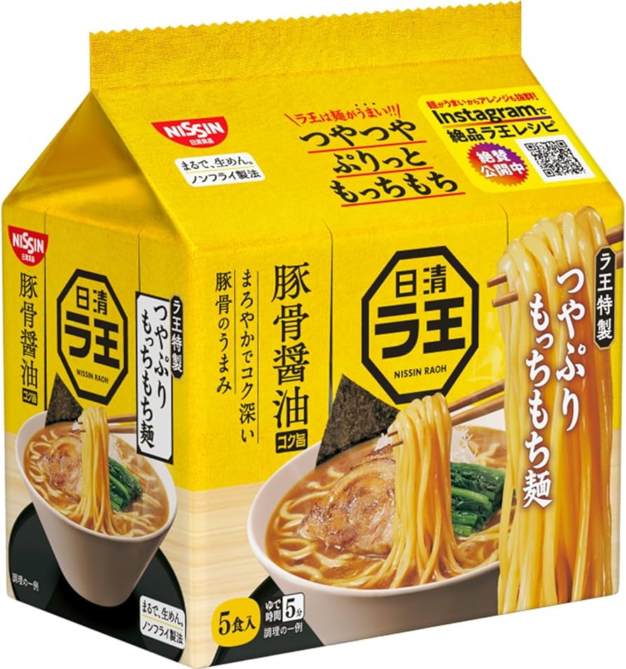 24位：日清食品 日清ラ王 豚骨醤油