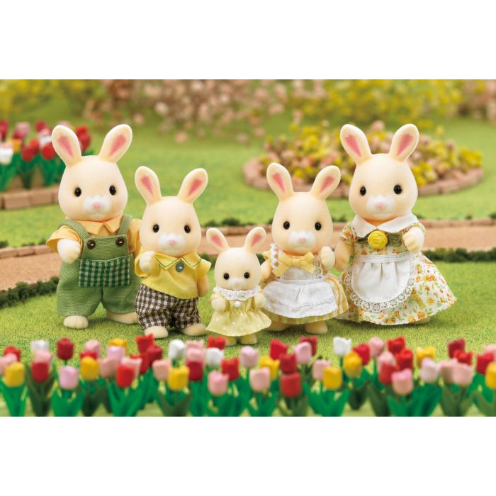 6位：マーガレットウサギファミリー