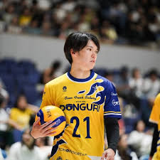 バレーボール部でエースとして活躍