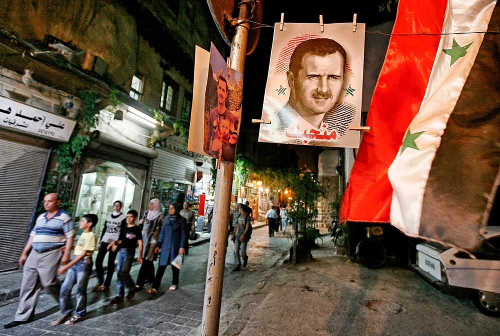 「アサド政権による独裁と内戦」