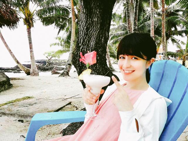 透明感のある美人リポーター