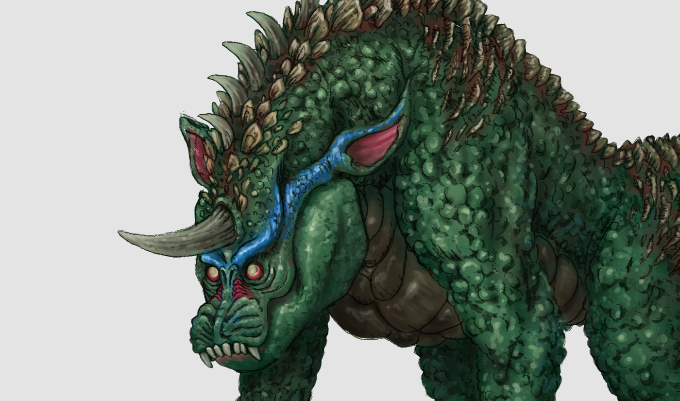 「デザインは良いけれど、怪獣としてのバックボーンやキャラクター性が物足りない」